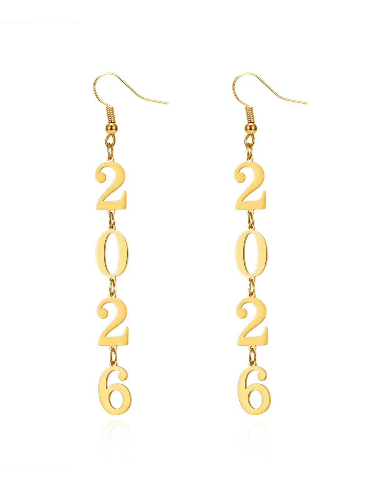 2026 Hollow-Out Alloy Drop Earrings - Image 4