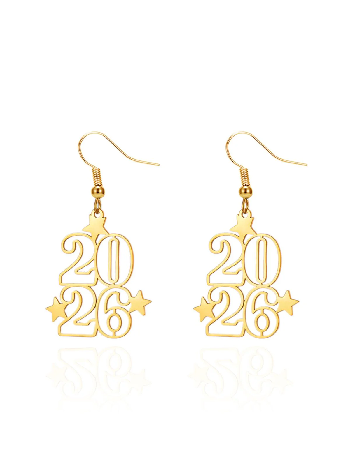 2026 Hollow-Out Alloy Drop Earrings - Image 9