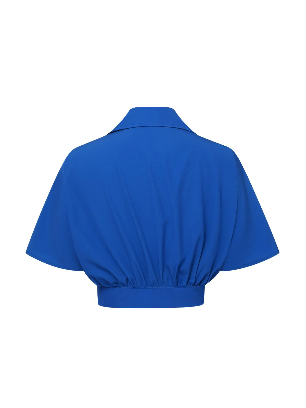 2PCS 1930s Solid Dolman Blouse & Floral Pants - Image 9