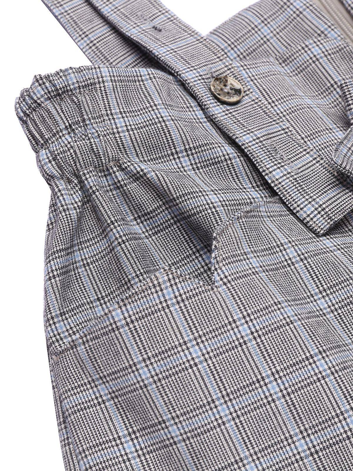 2PCS 1950s Blouse Top & Suspender Pants - Image 10