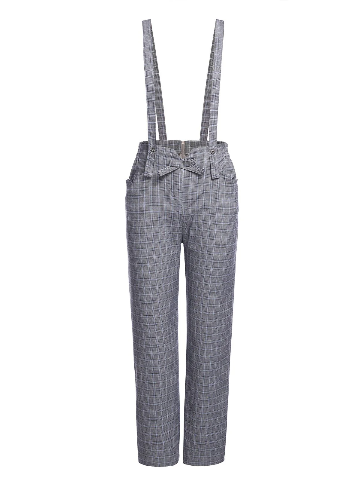 2PCS 1950s Blouse Top & Suspender Pants - Image 6