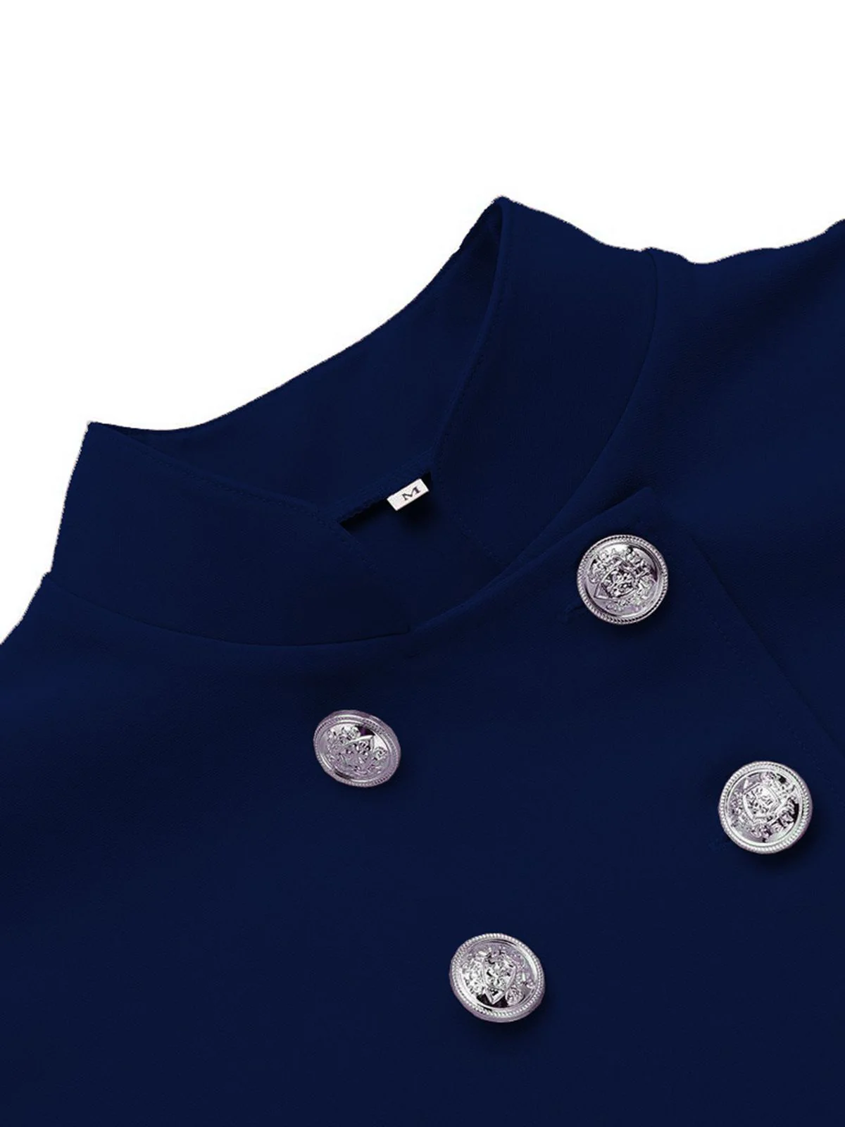 2PCS 1960s Button Work Pencil Dress - Image 6