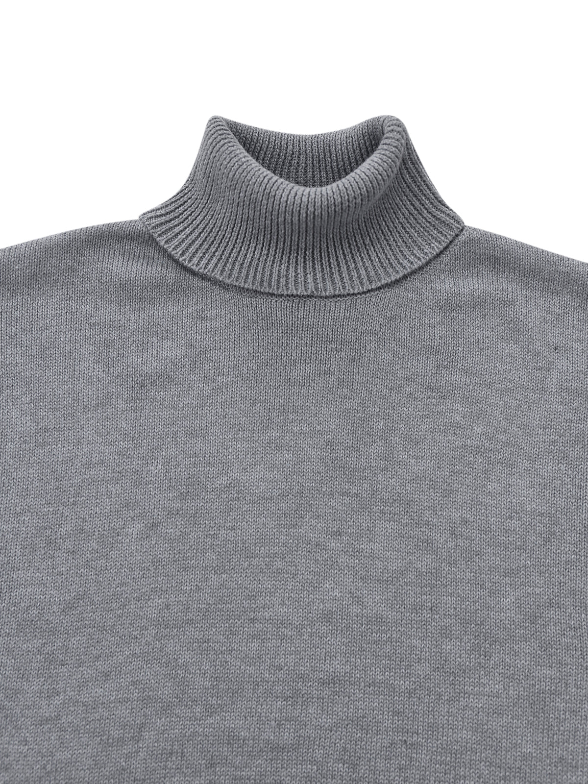 2PCS 1960s Knit Turtleneck Sweater & Pleated Skirt - Image 4