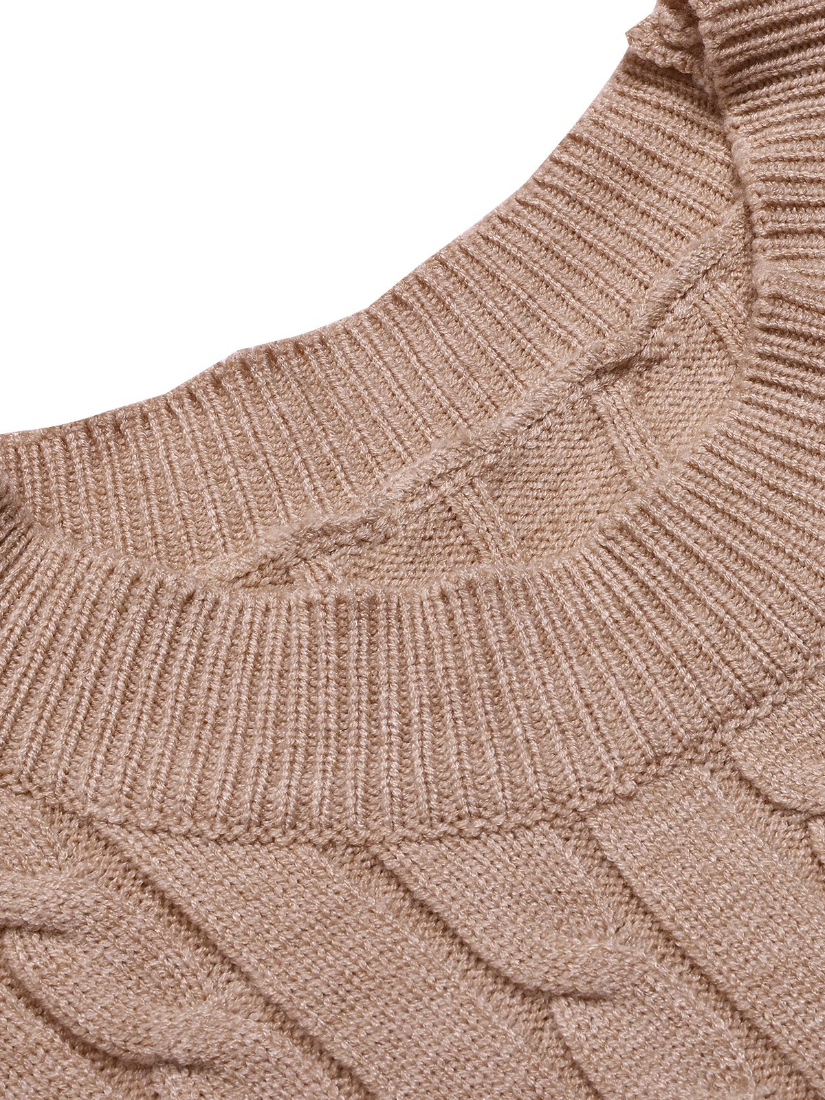 2PCS 1960s Knitted Cropped Sweater & Skirt - Image 5