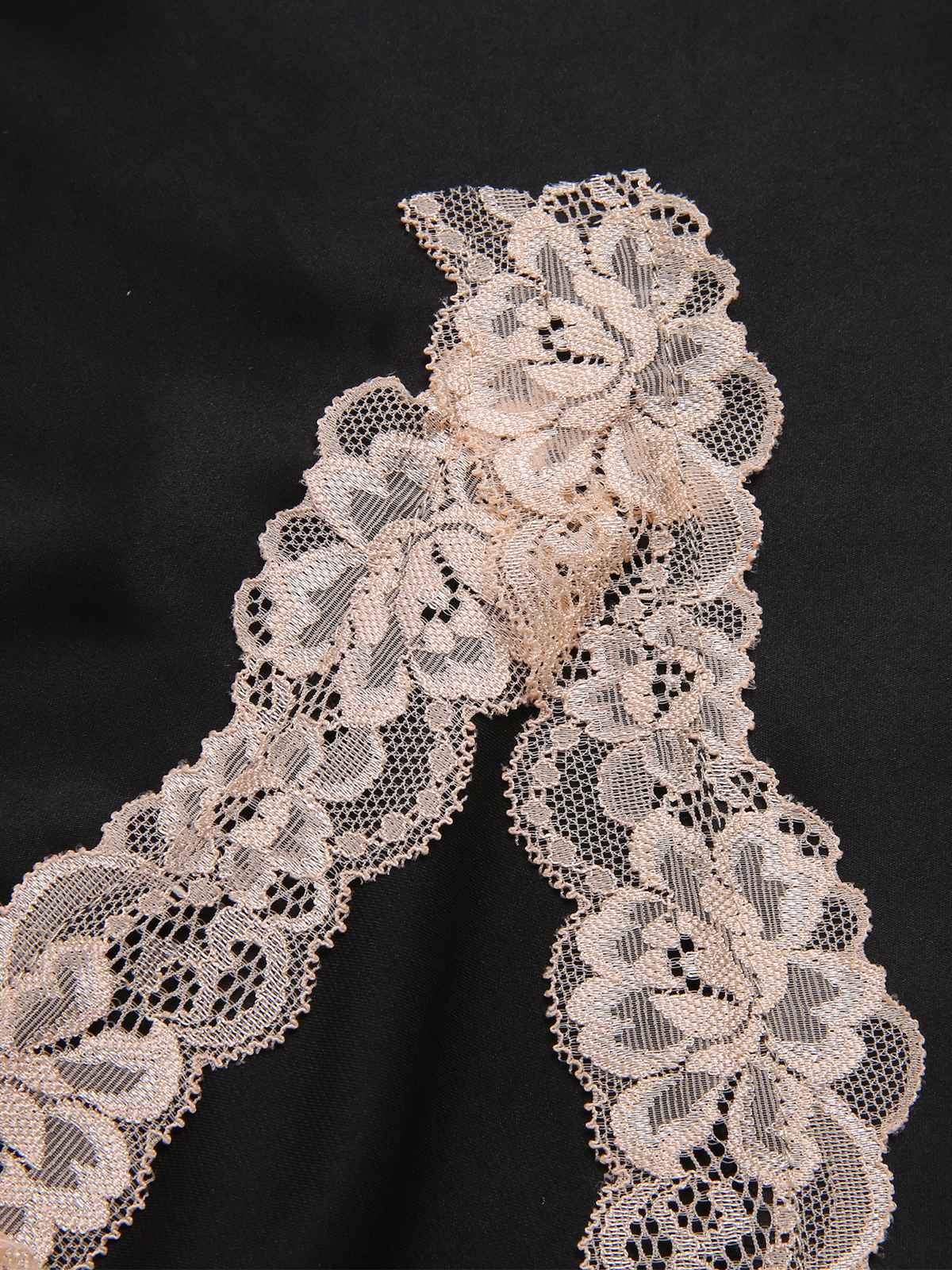 2PCS 1970s Lace Suspender Nightdress & Robe - Image 16