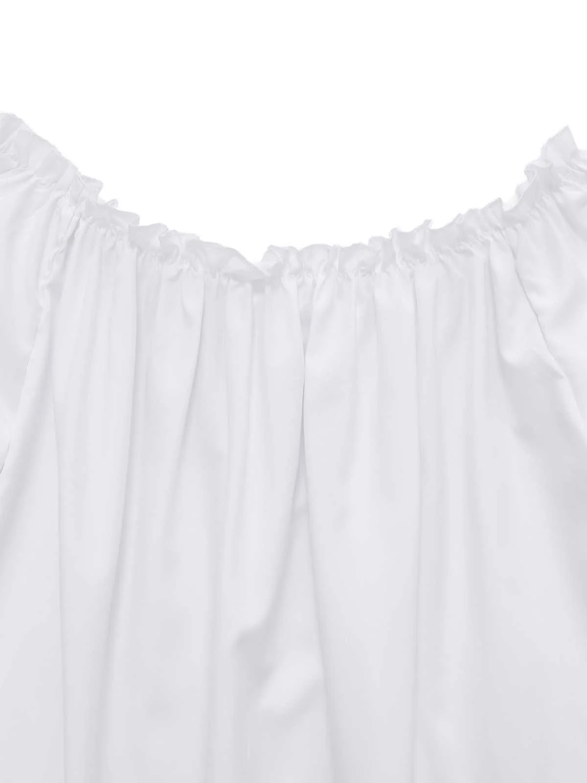 2PCS 1980s Ruffled Halloween Pirate Costume Set - Image 3