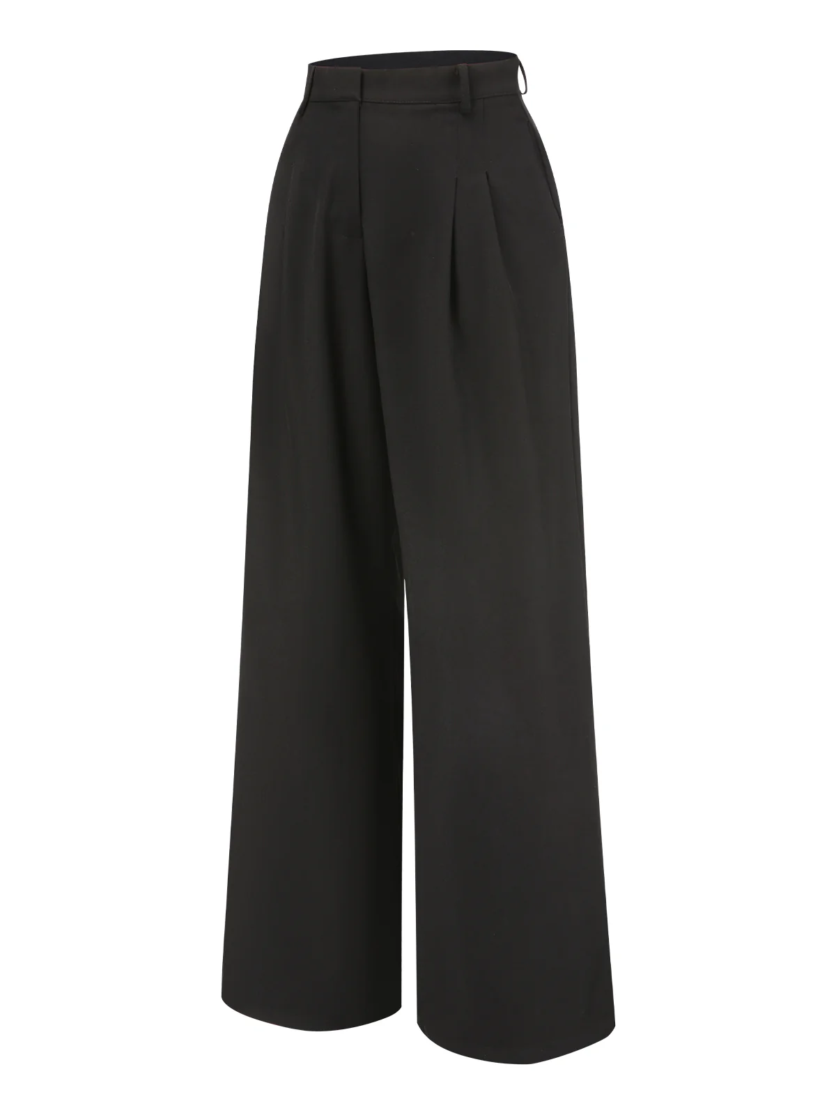 2PCS Black 1930s Halter Vest Top & Wide Leg Pants - Image 11