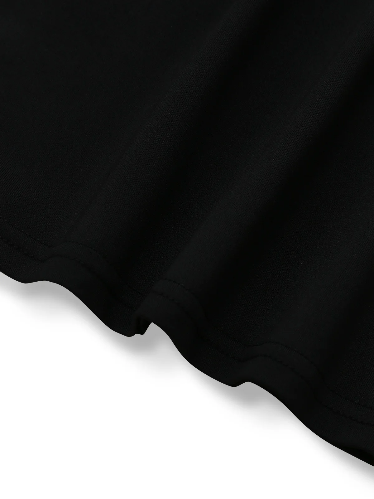 2PCS Black 1930s Turtleneck Top & Floral Skirt - Image 6