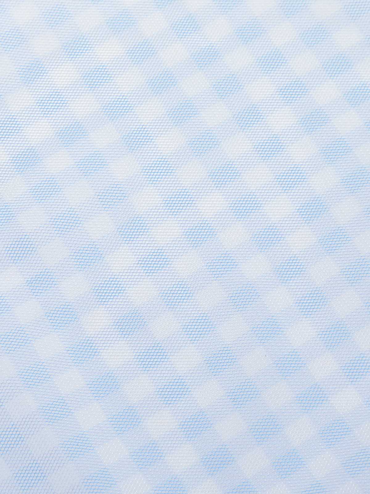 2PCS Blue 1950s Plaids Swimsuit & Mesh Cover-Up - Image 9