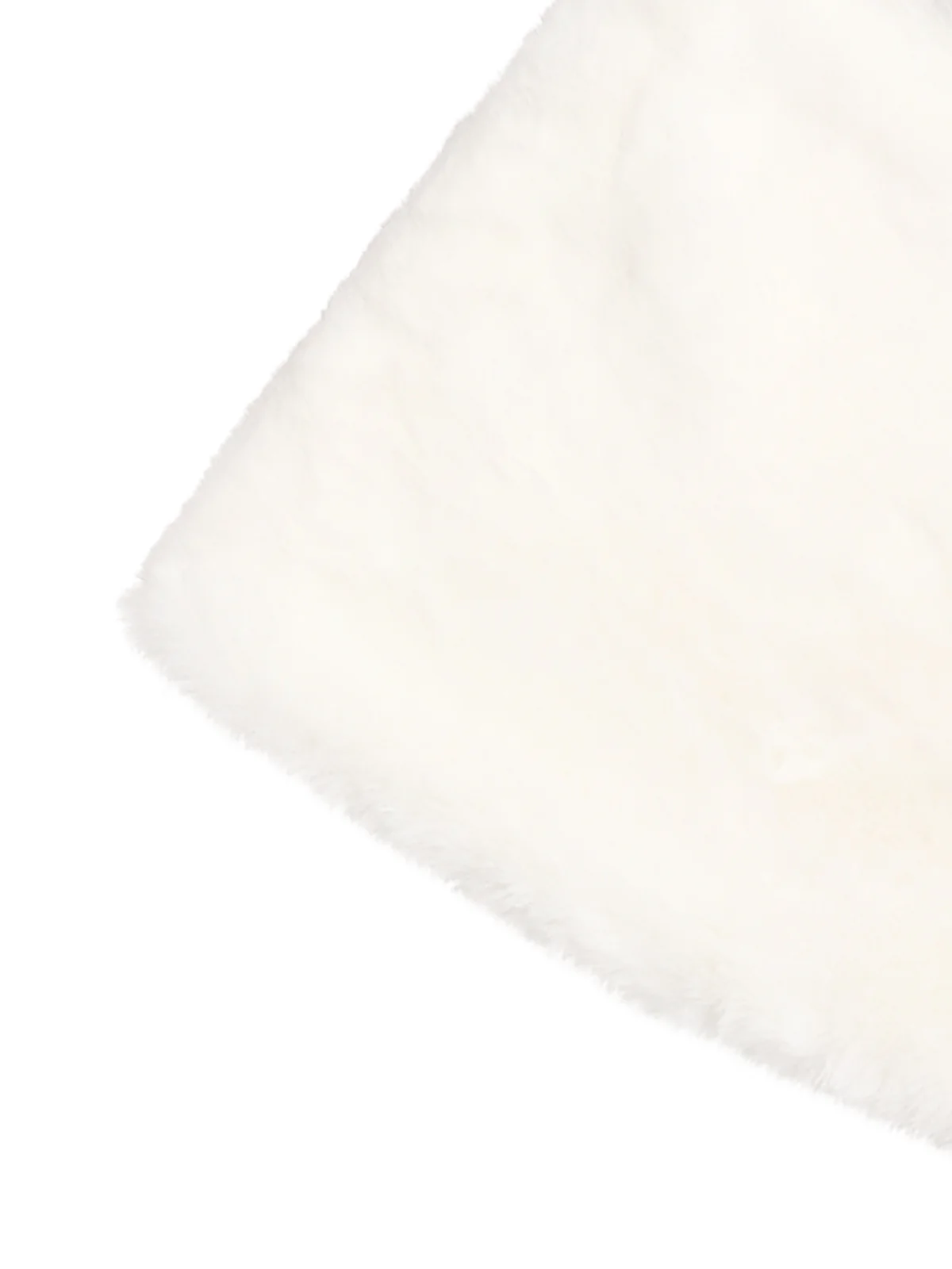 2PCS Christmas 1950s Strapless Bow Fur Dress & Shawl - Image 11