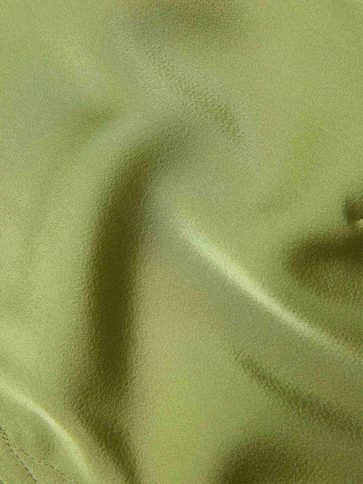 2PCS Green 1940s Buttons Shirt & Polka Dots Skirt - Image 10