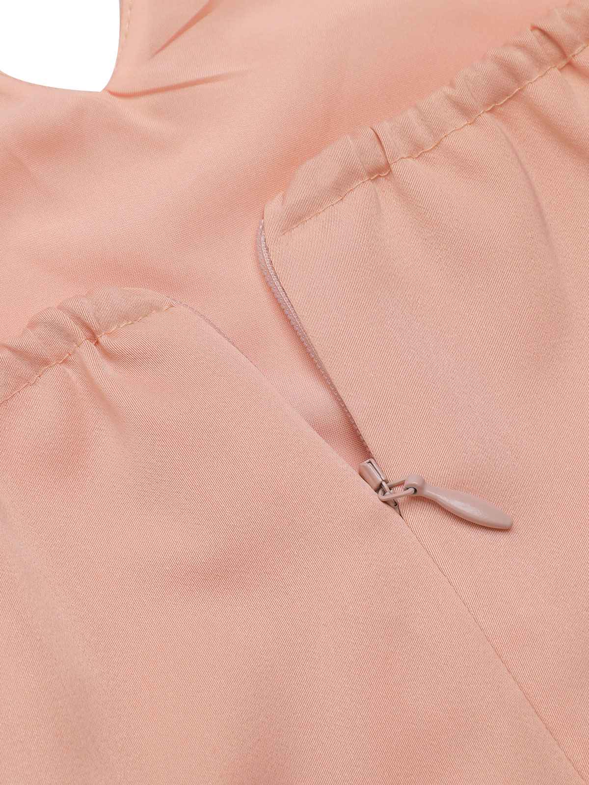 2PCS Pink 1950s Halter Strawberry Romper & Umbrella Skirt - Image 8
