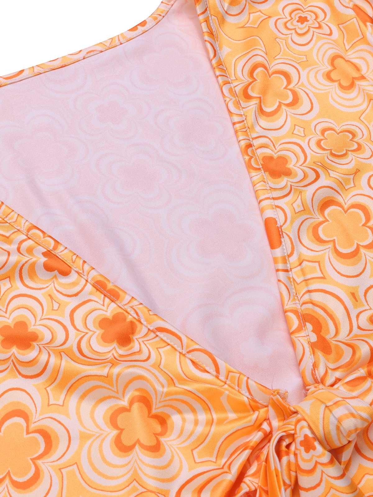3PCS 1970s Flare Sleeve Disco Hippie Costume Set - Image 18