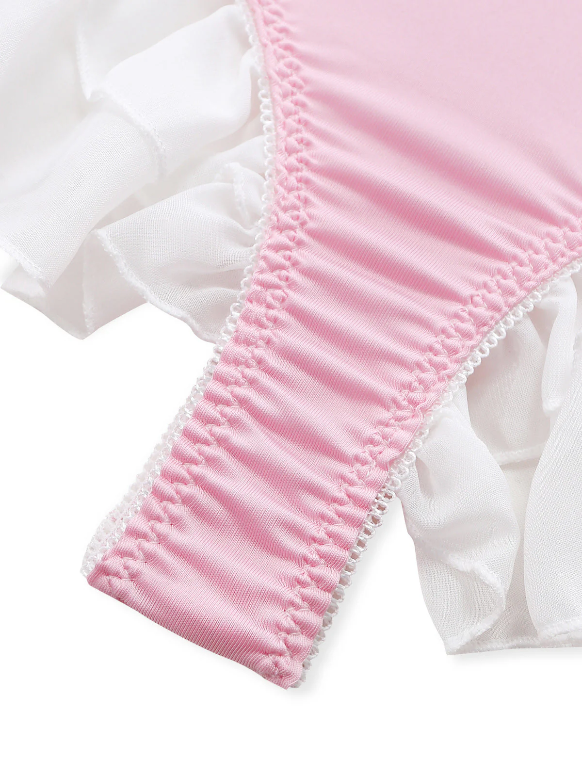 5PCS 1980s Bunny Girl Open Crotch Bodysuit Lingerie - Image 7