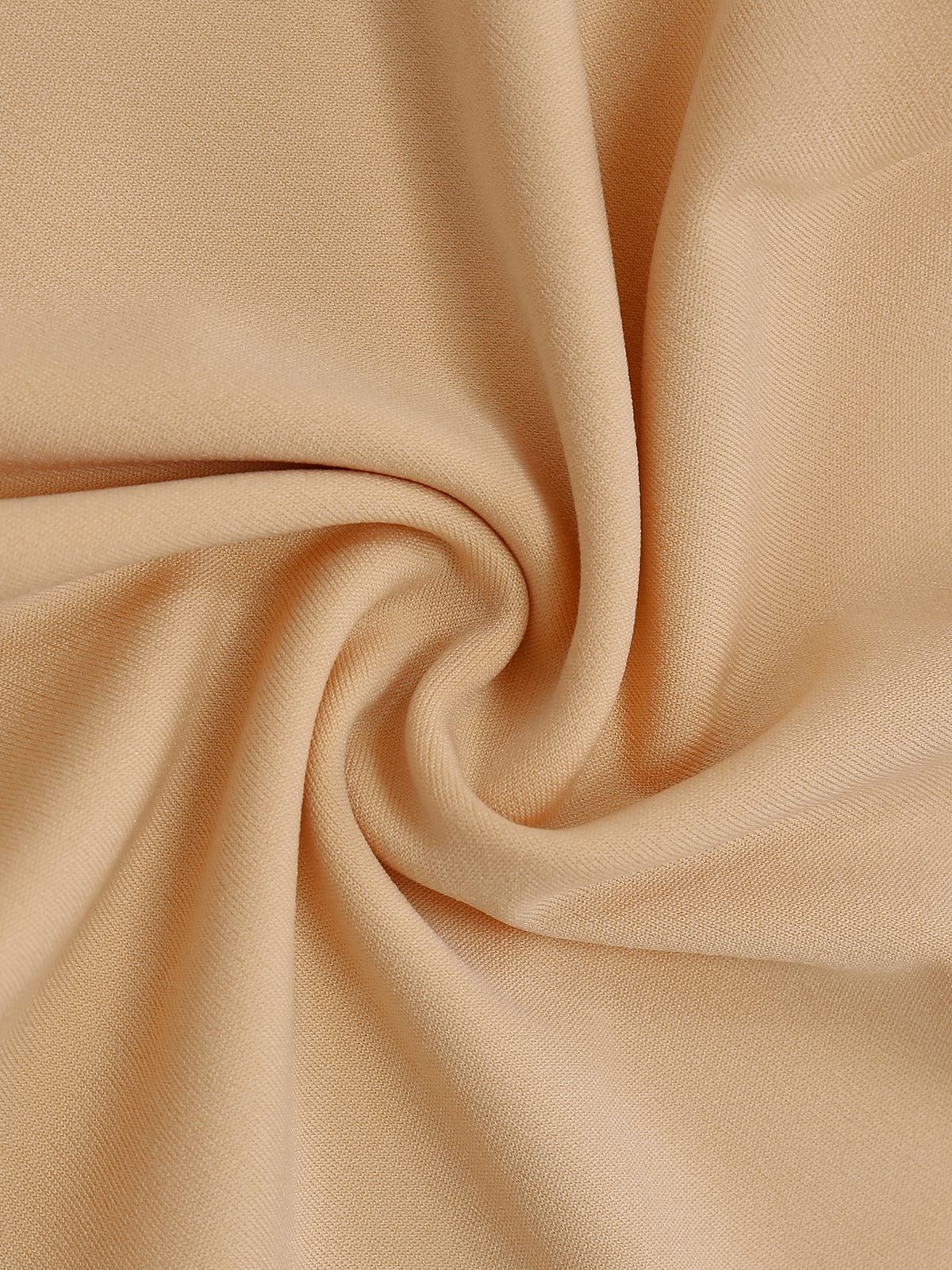 Beige 1960s Beaded Ruched Backless Wide-Leg Jumpsuit - Image 5