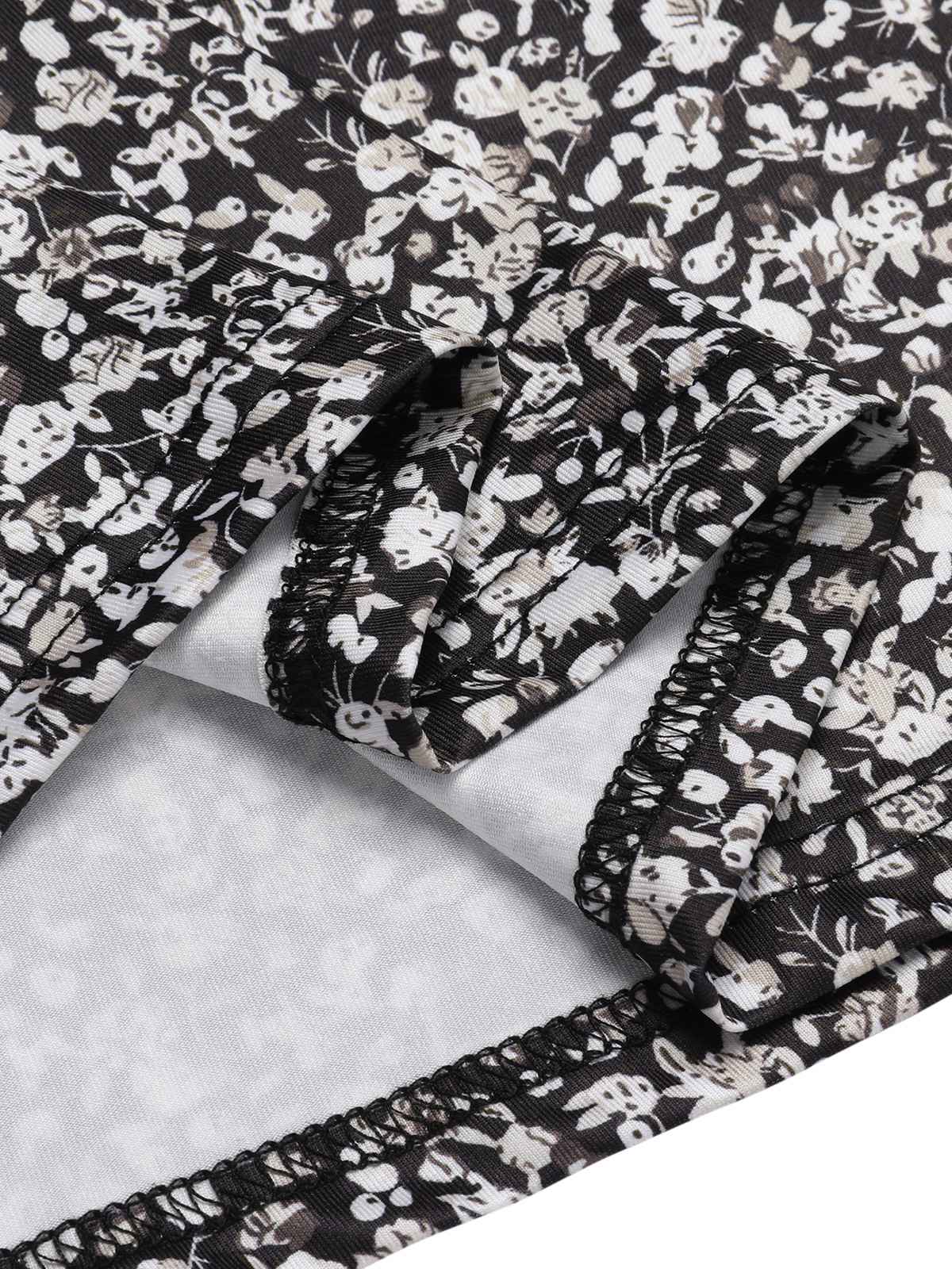 Black 1930s Spaghetti Straps Mermaid Dress - Image 5