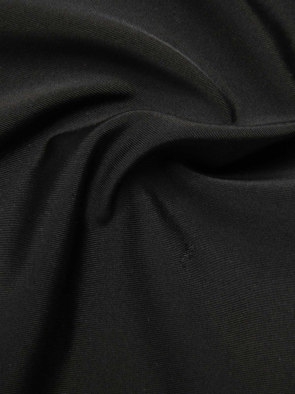 Black 1940s Contrast One-Piece Swimsuit - Image 4