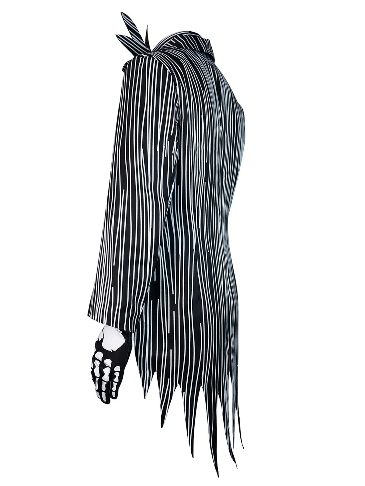 Black 1940s Jack Skellington Costume Suit - Image 3