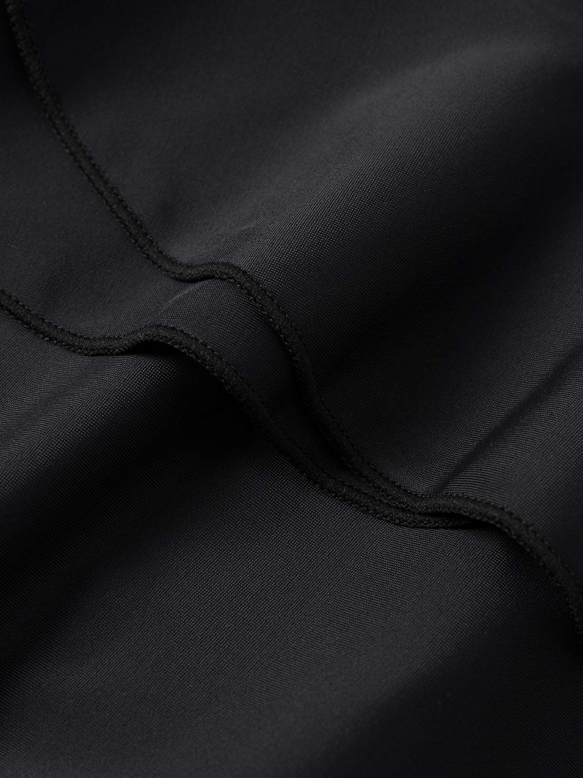 Black 1940s Layered Hem Halter Swimdress - Image 4