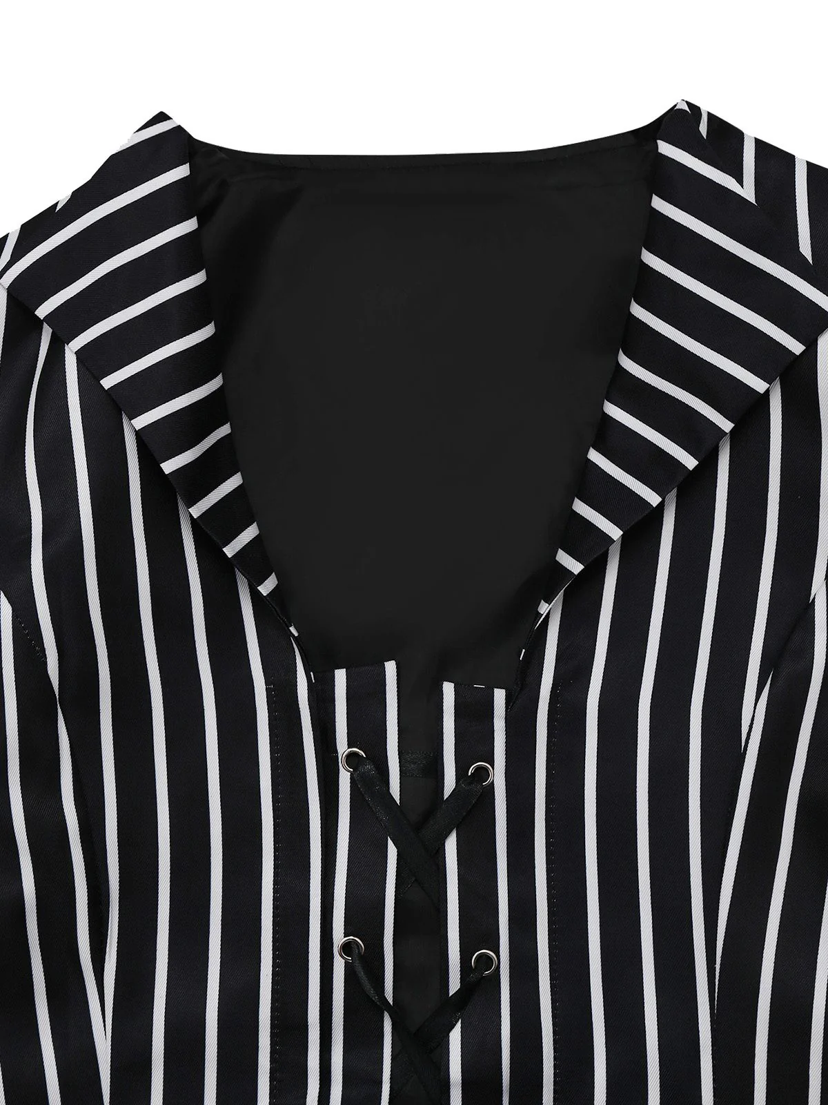 Black 1940s Striped The Nightmare Before Christmas Suit - Image 6