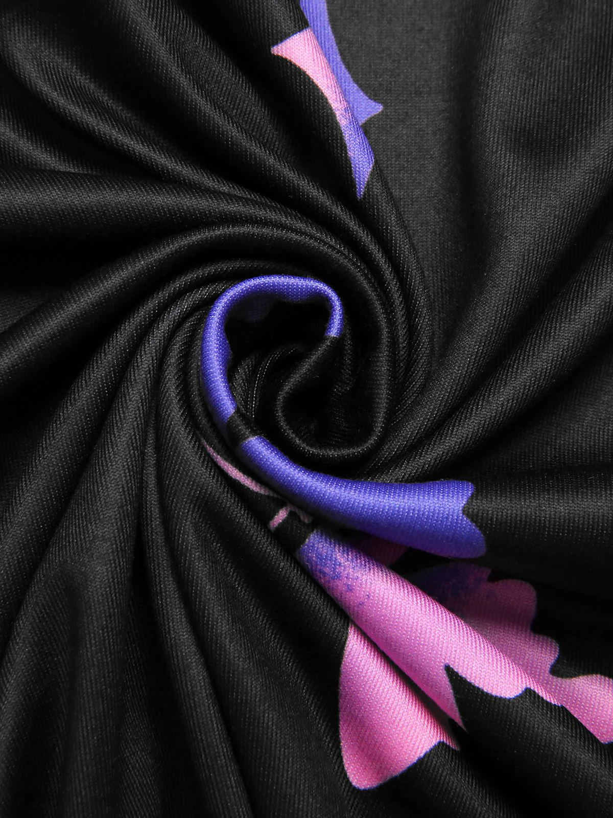 Black 1950s Butterfly Suspender Sleepwear - Image 4