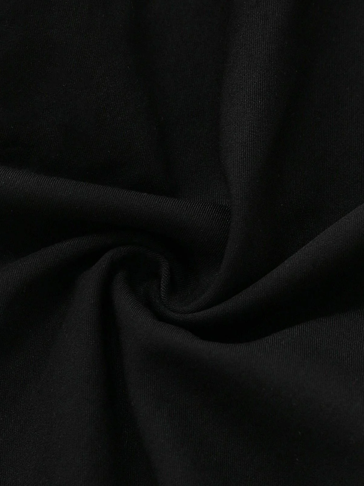 Black 1950s Colorblock Sleeveless Wide-Leg Jumpsuit - Image 7