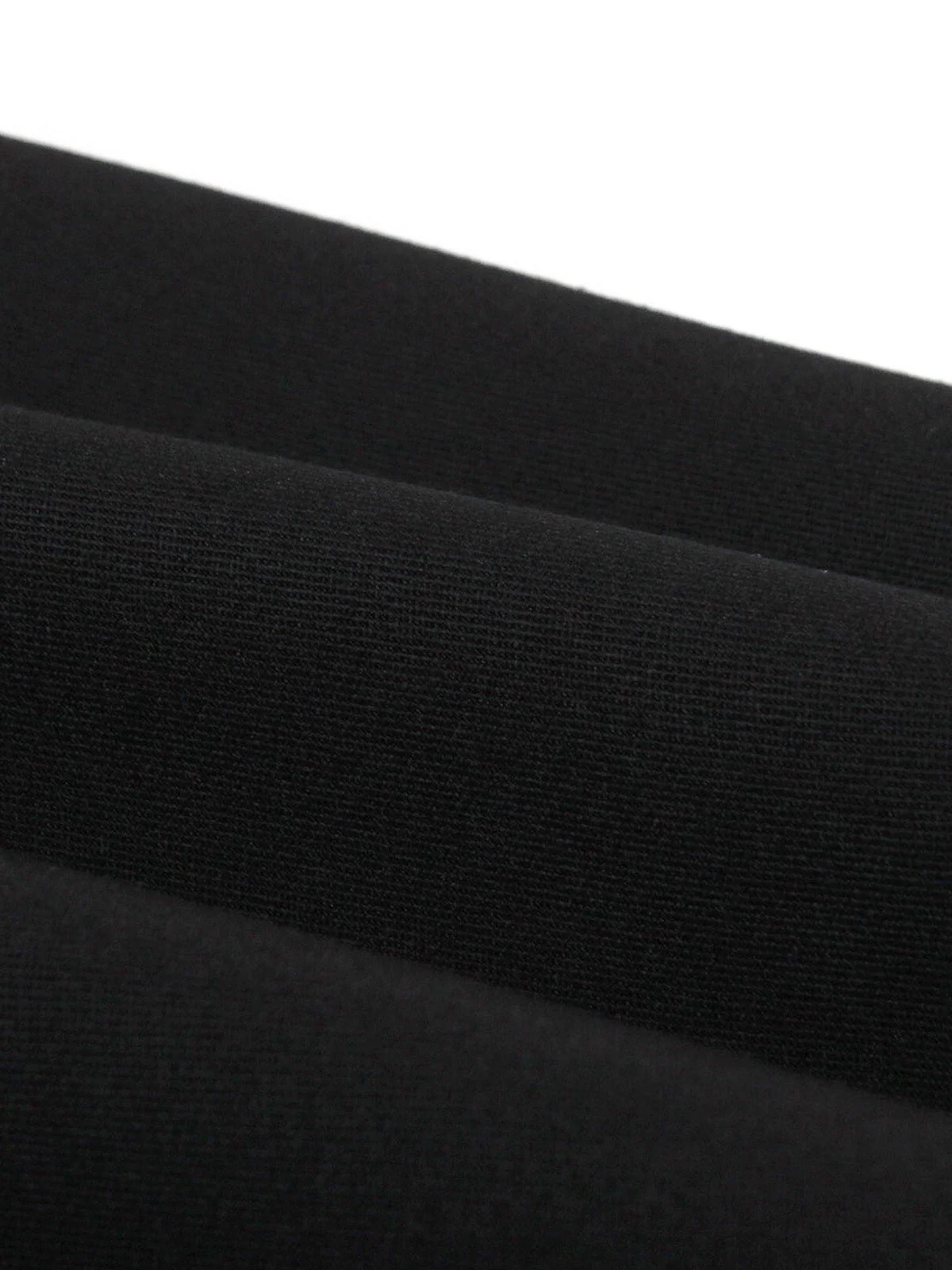 Black 1950s V-Neck Cloak Belted Dress - Image 4