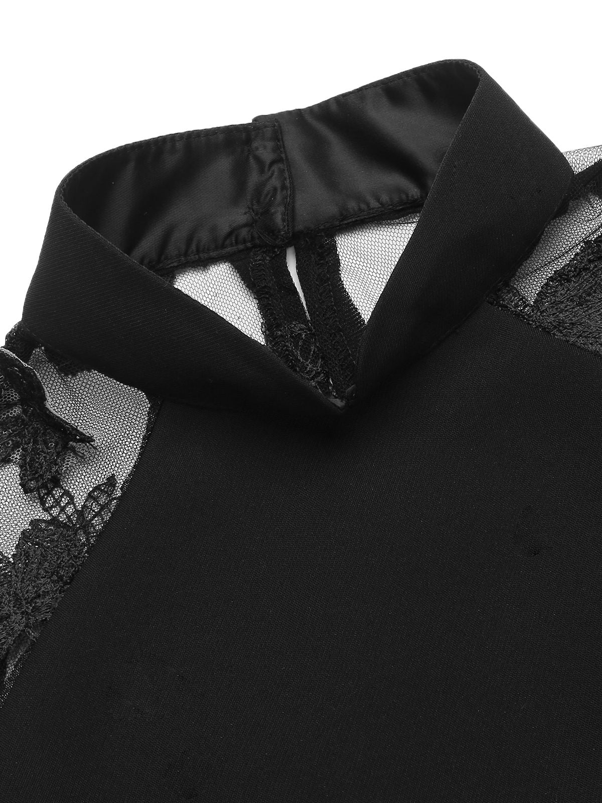[Pre-Sale] Black 1960s Butterfly Backless Pencil Dress - Image 6