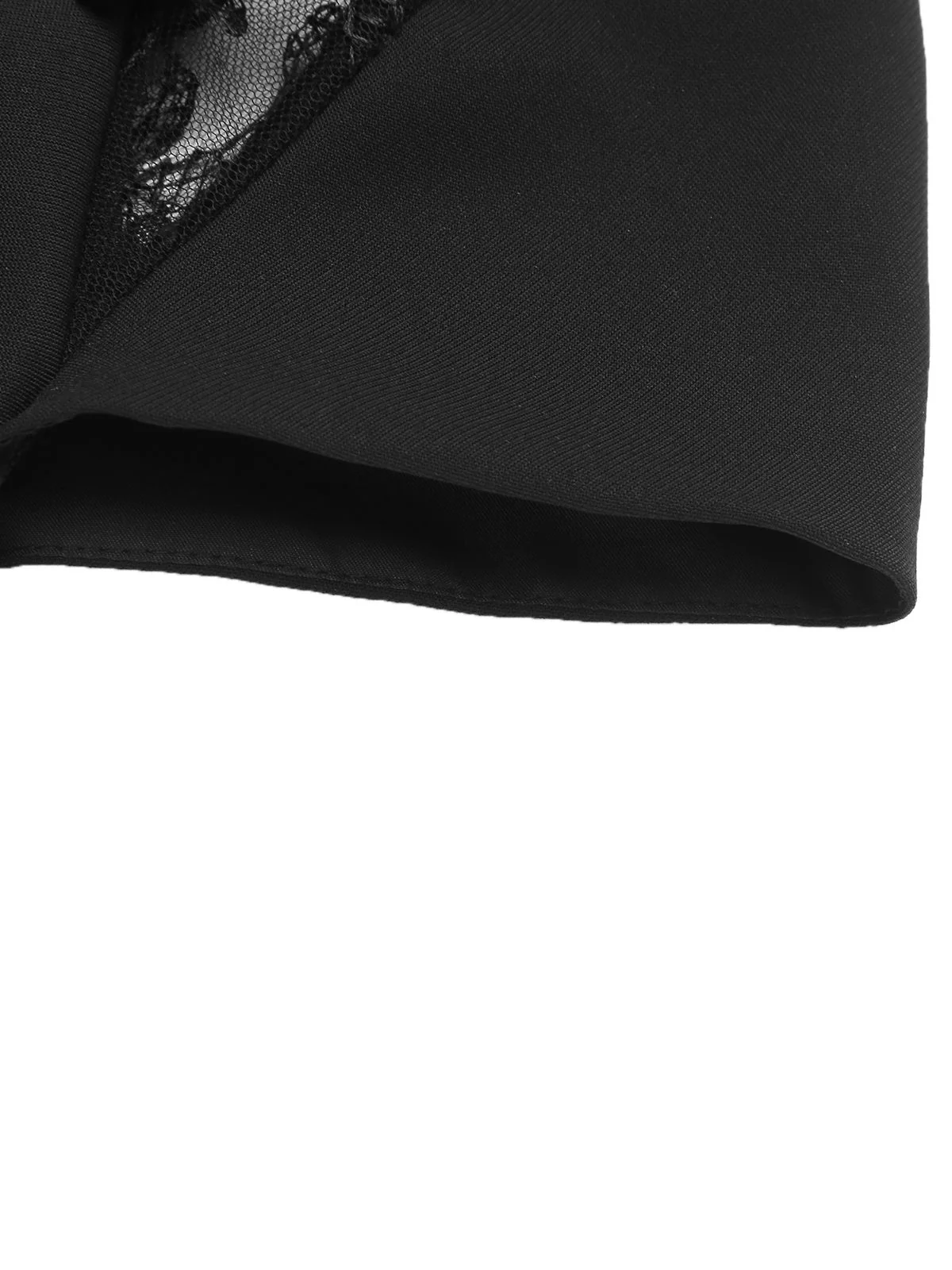 [Pre-Sale] Black 1960s Butterfly Backless Pencil Dress - Image 7
