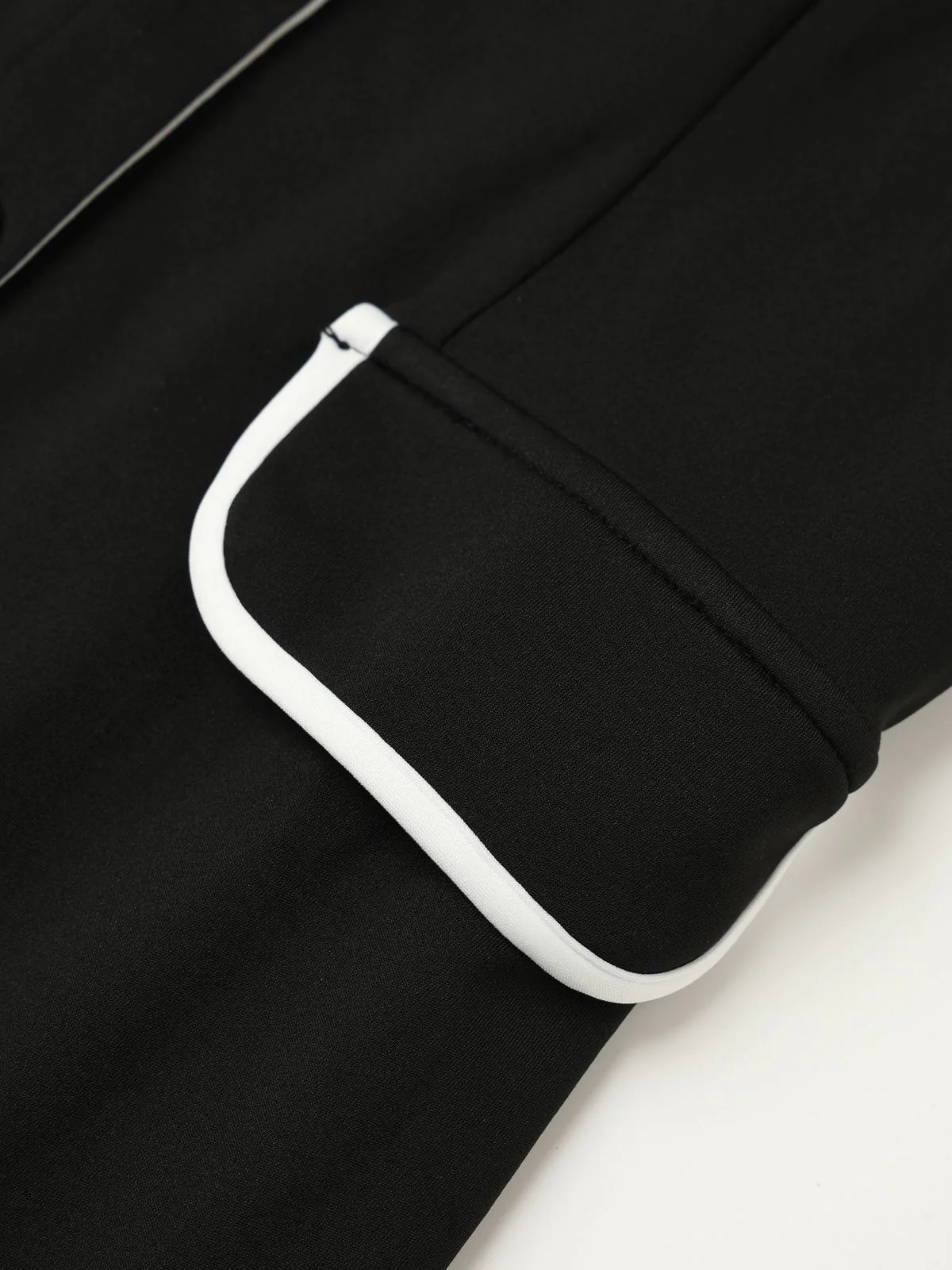 Black 1960s Sleeveless Lapel Button Bodycon Dress - Image 6