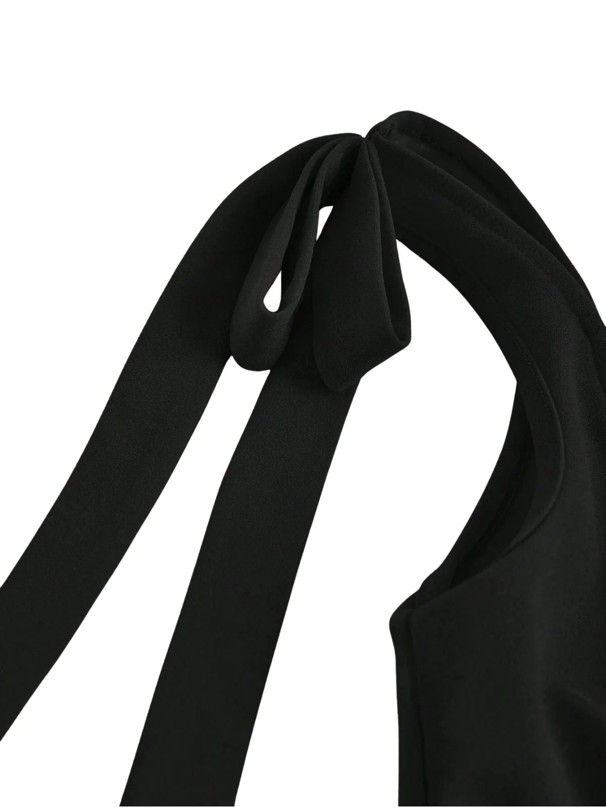 Black 1960s Sleeveless Spaghetti Strap Jumpsuit - Image 4