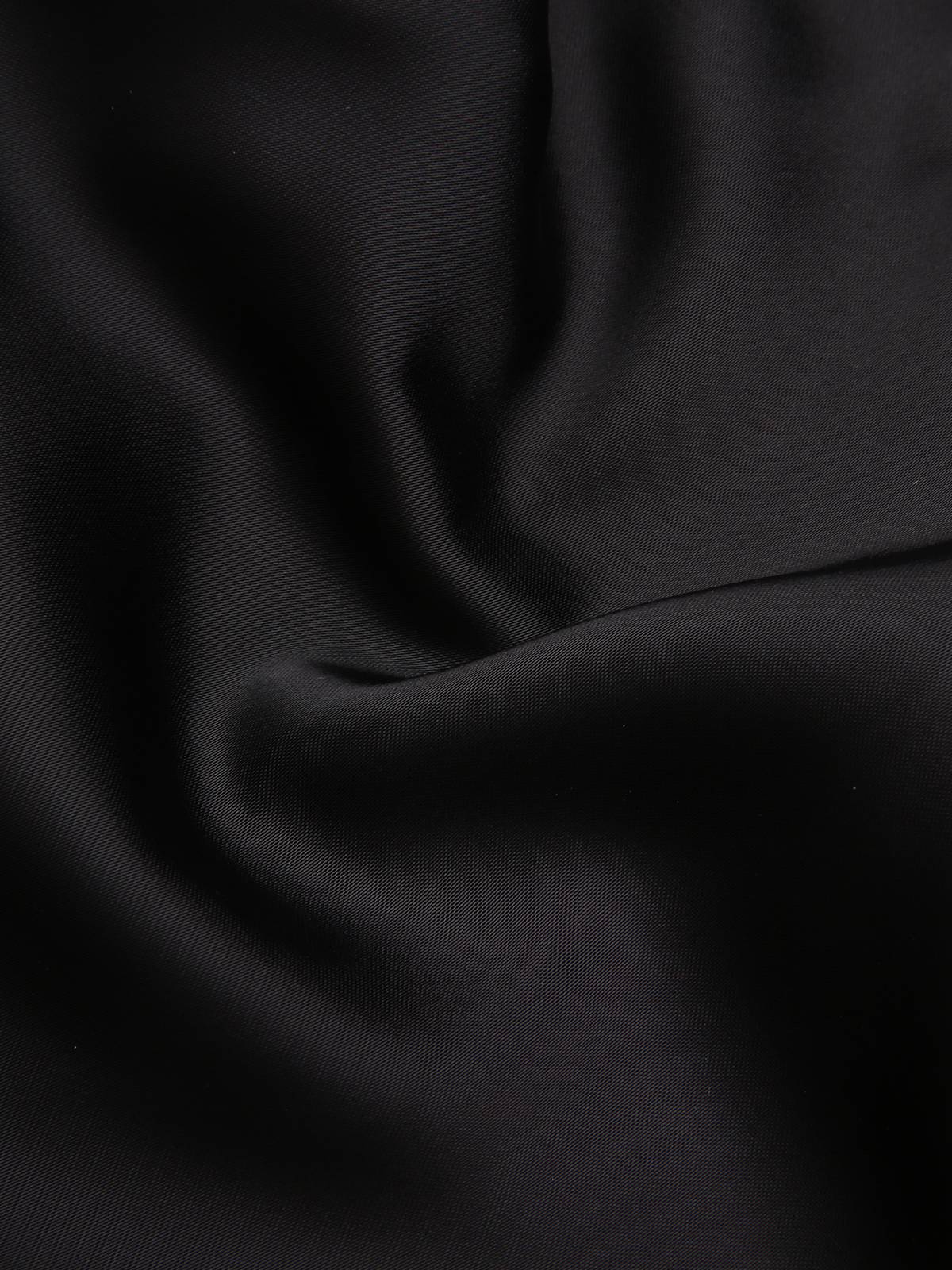 Black 1970s Plaid Cowl Neck Dress - Image 6