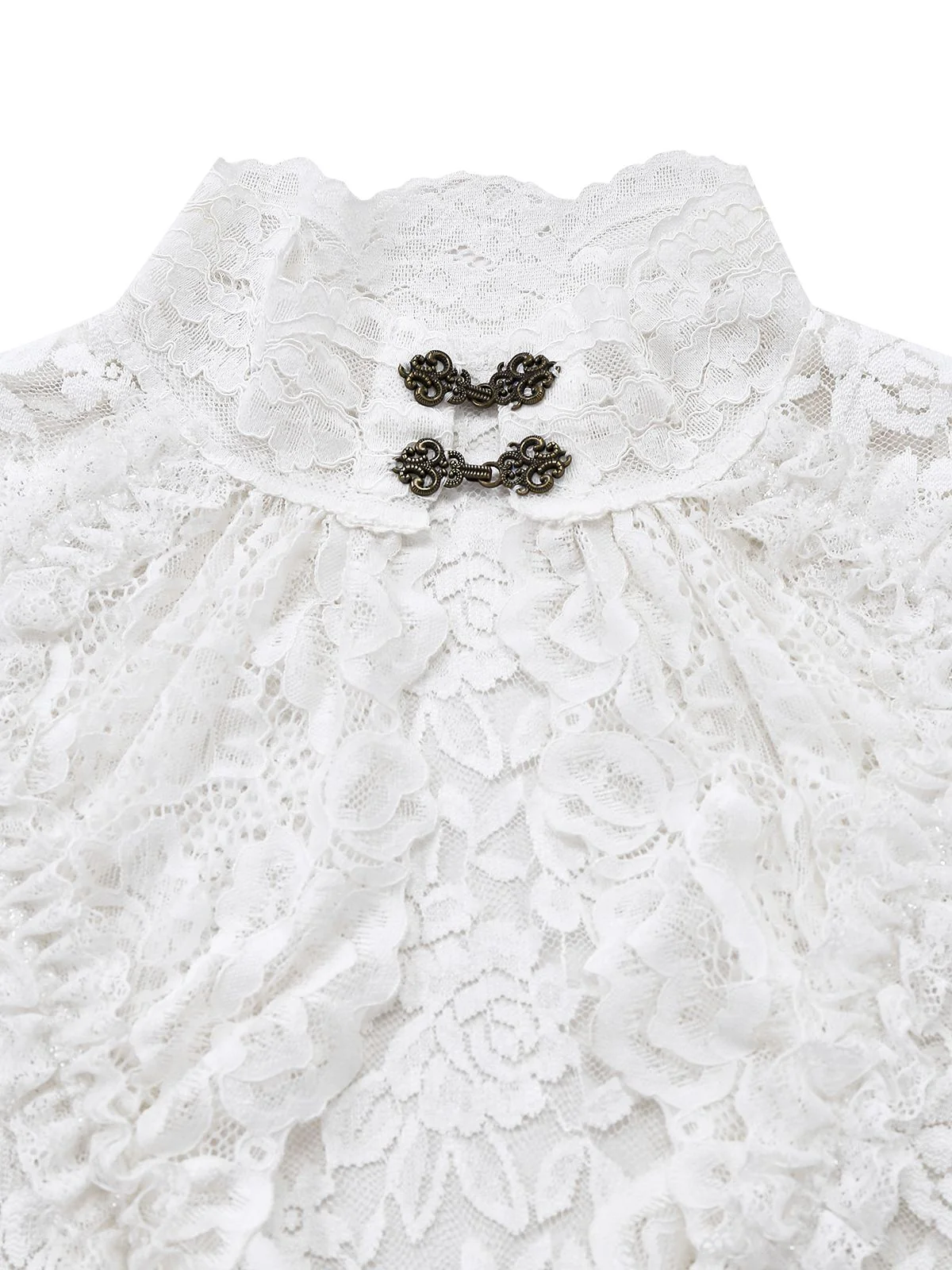 [Pre-Sale] Black 1980s Gigot Sleeve Victorian Lace Dress - Image 5