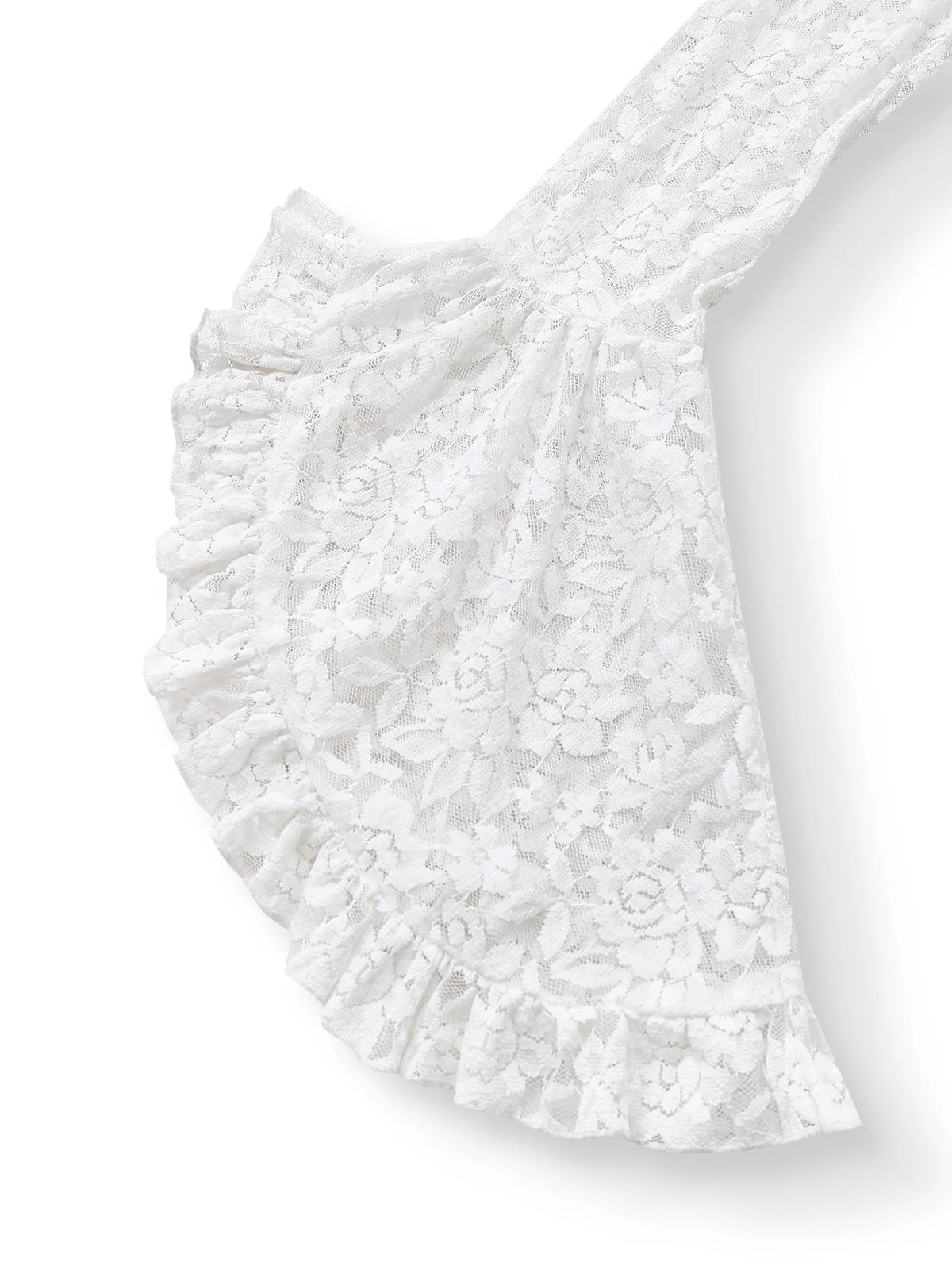 [Pre-Sale] Black 1980s Gigot Sleeve Victorian Lace Dress - Image 8