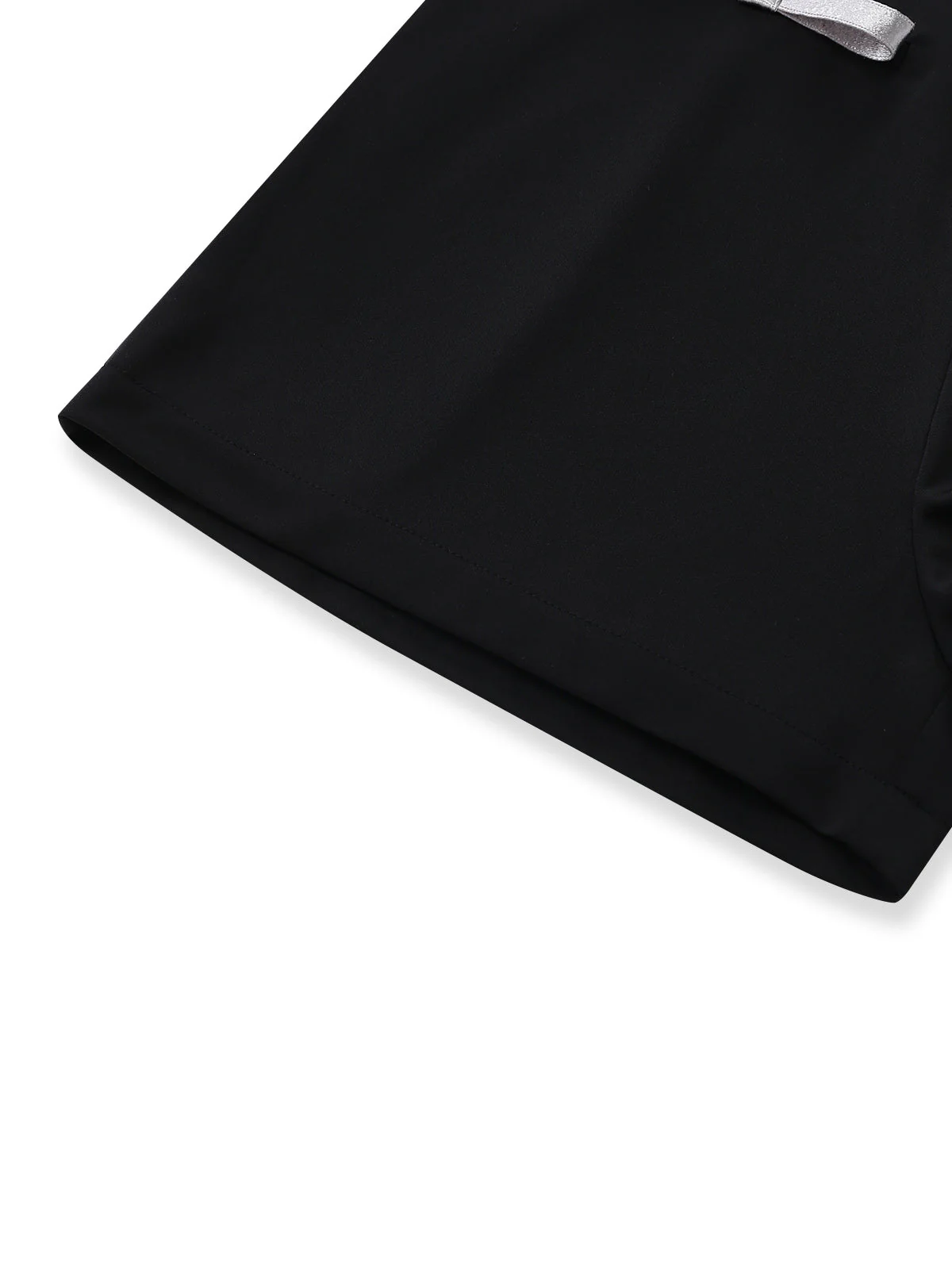 [Pre-Sale] Black 1980s Halter Sleeveless Bow Hollow Romper - Image 8