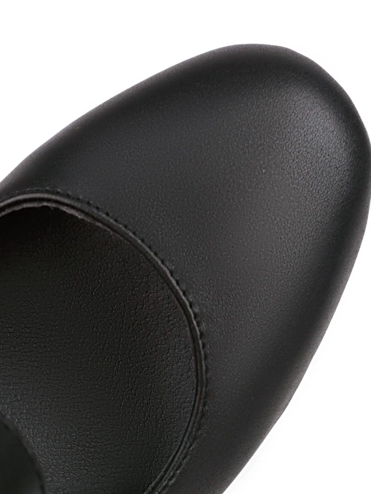 Black Skull Buckle Strap Platform Chunky Shoes - Image 11