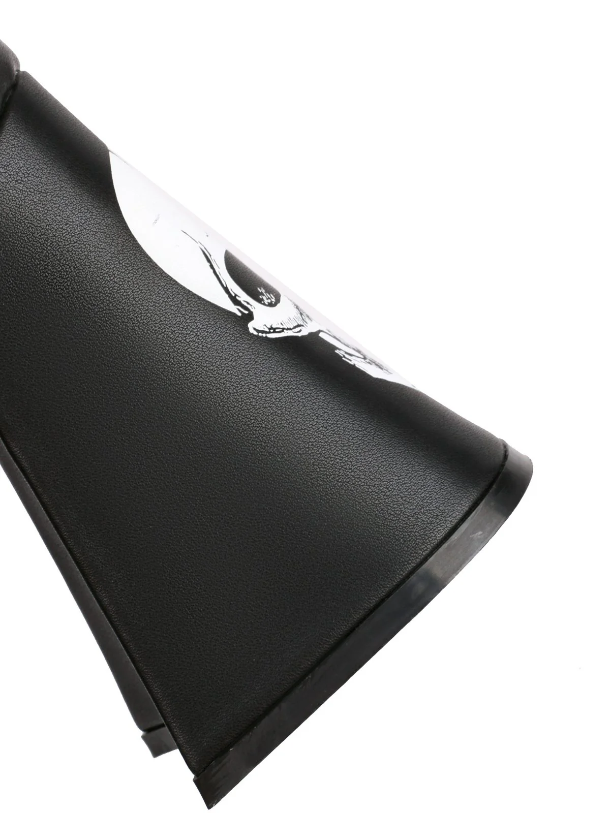 Black Skull Buckle Strap Platform Chunky Shoes - Image 14