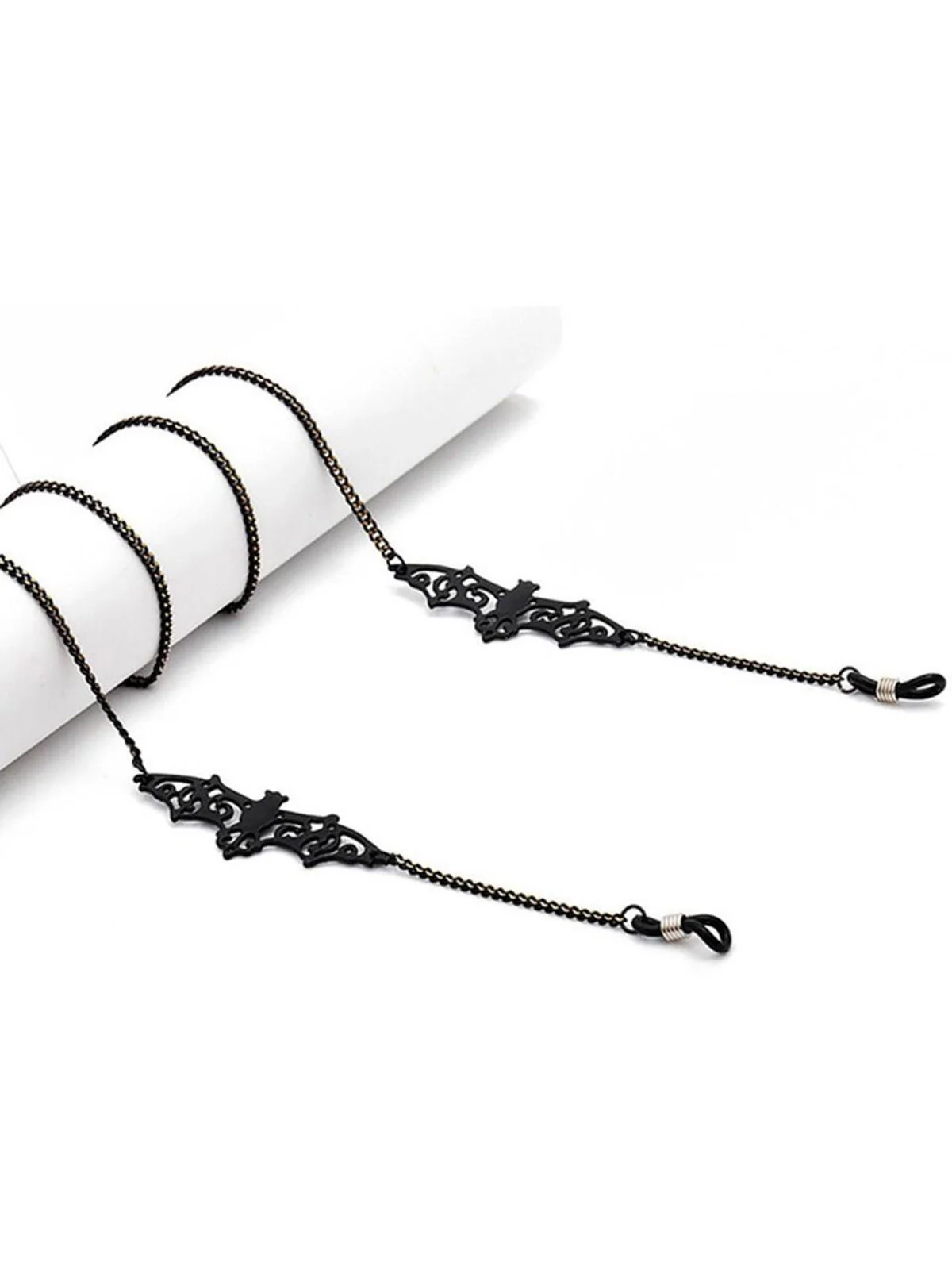 Black Vintage Halloween Glasses Chain - Image 8