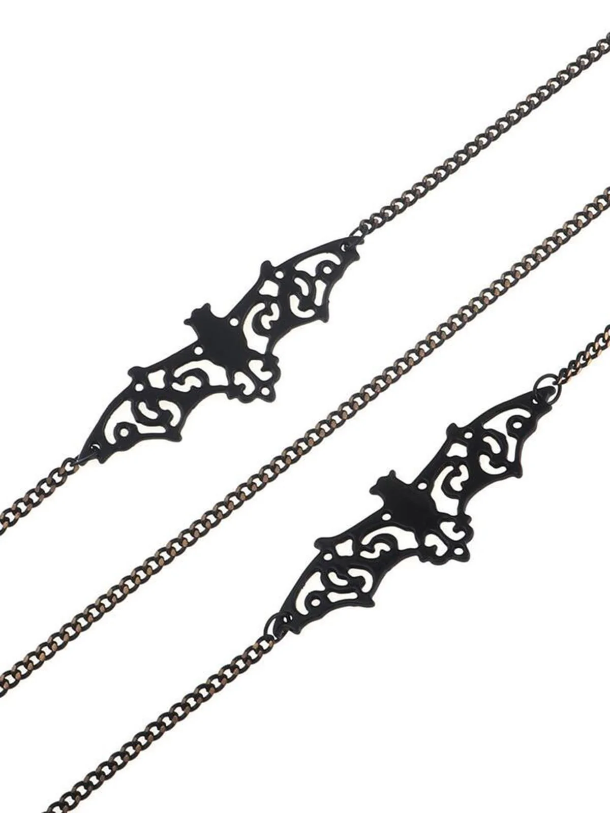 Black Vintage Halloween Glasses Chain - Image 9