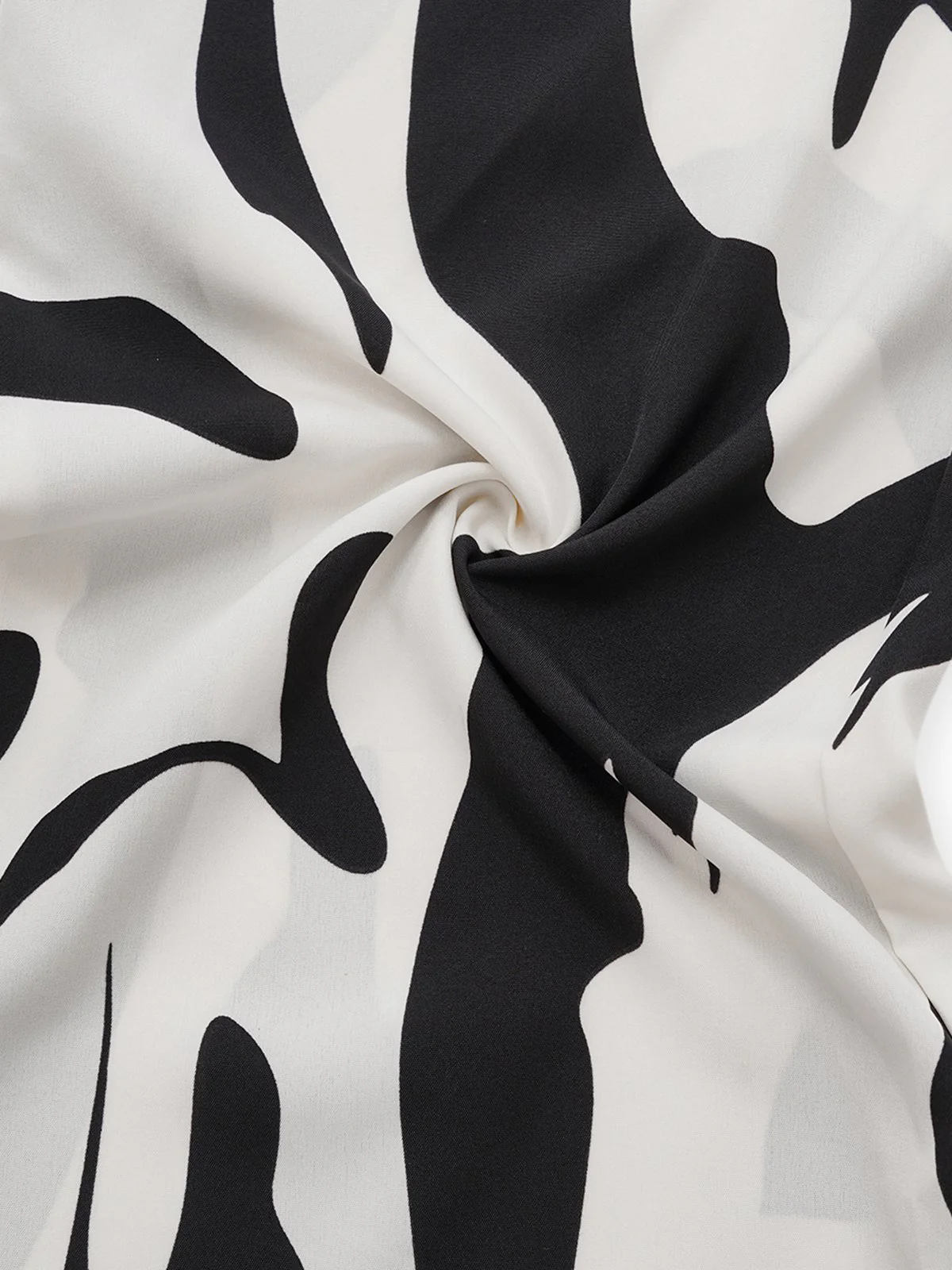 Black & White 1940s Cow Skin Halter Jumpsuit - Image 5