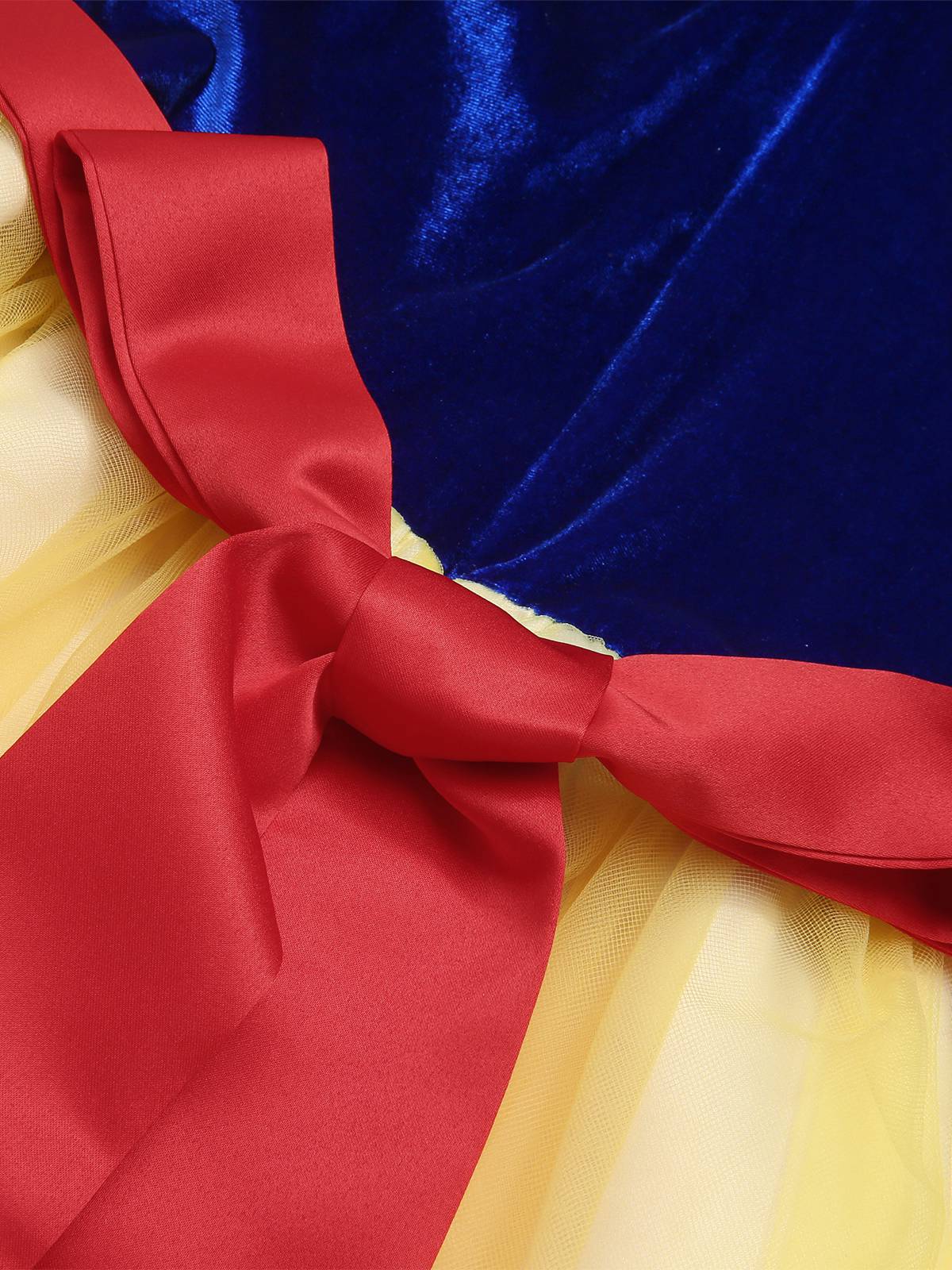Blue 1940s Snow White Style Mesh Dress - Image 5