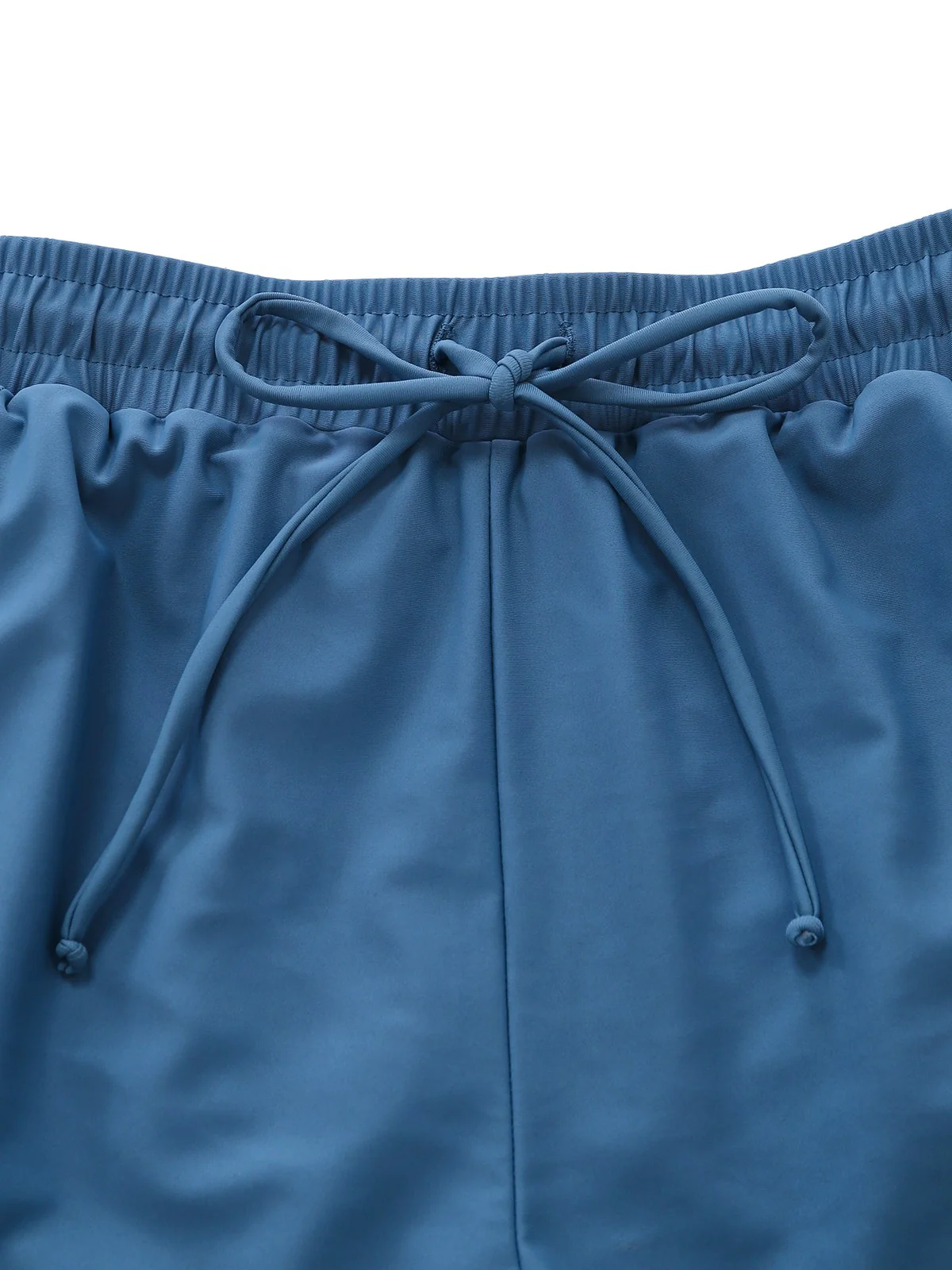 [Pre-Sale] Blue 1940s Striped Pocket Ruched Swimsuit - Image 6