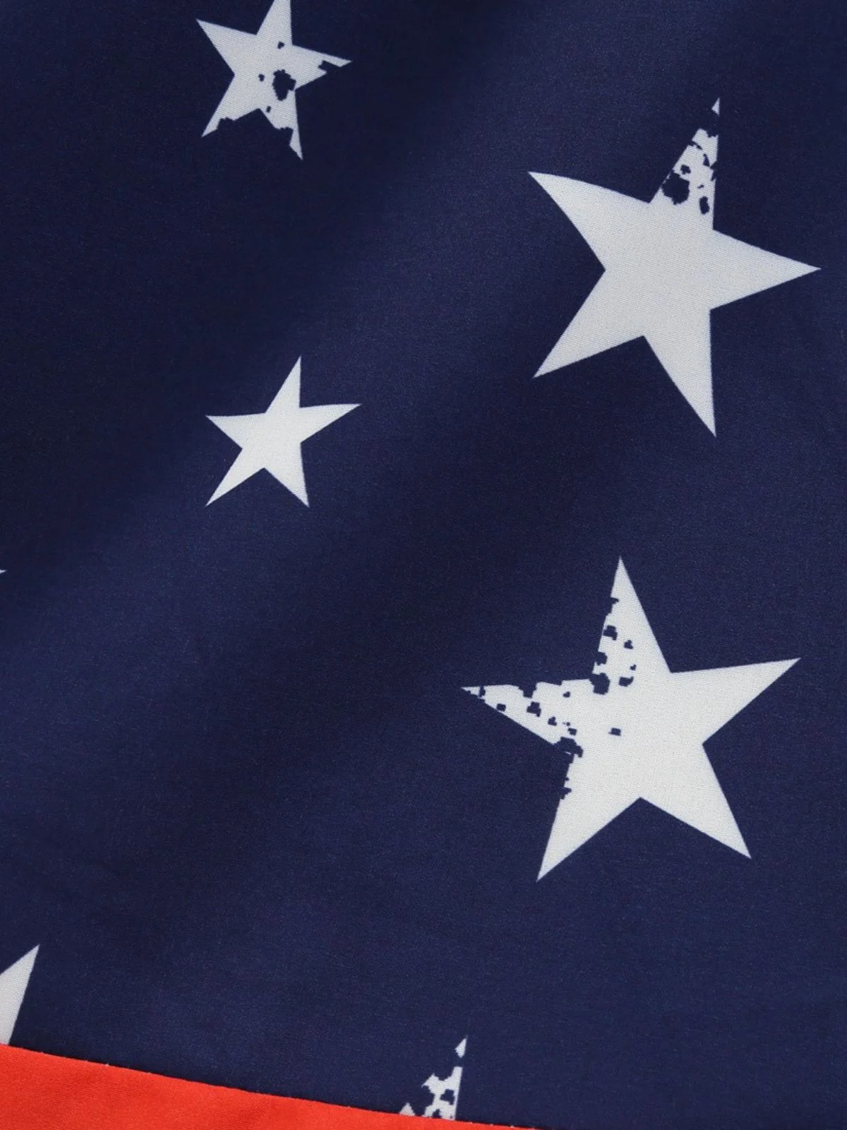 Blue 1950s Stars & Stripes Swing Dress - Image 5