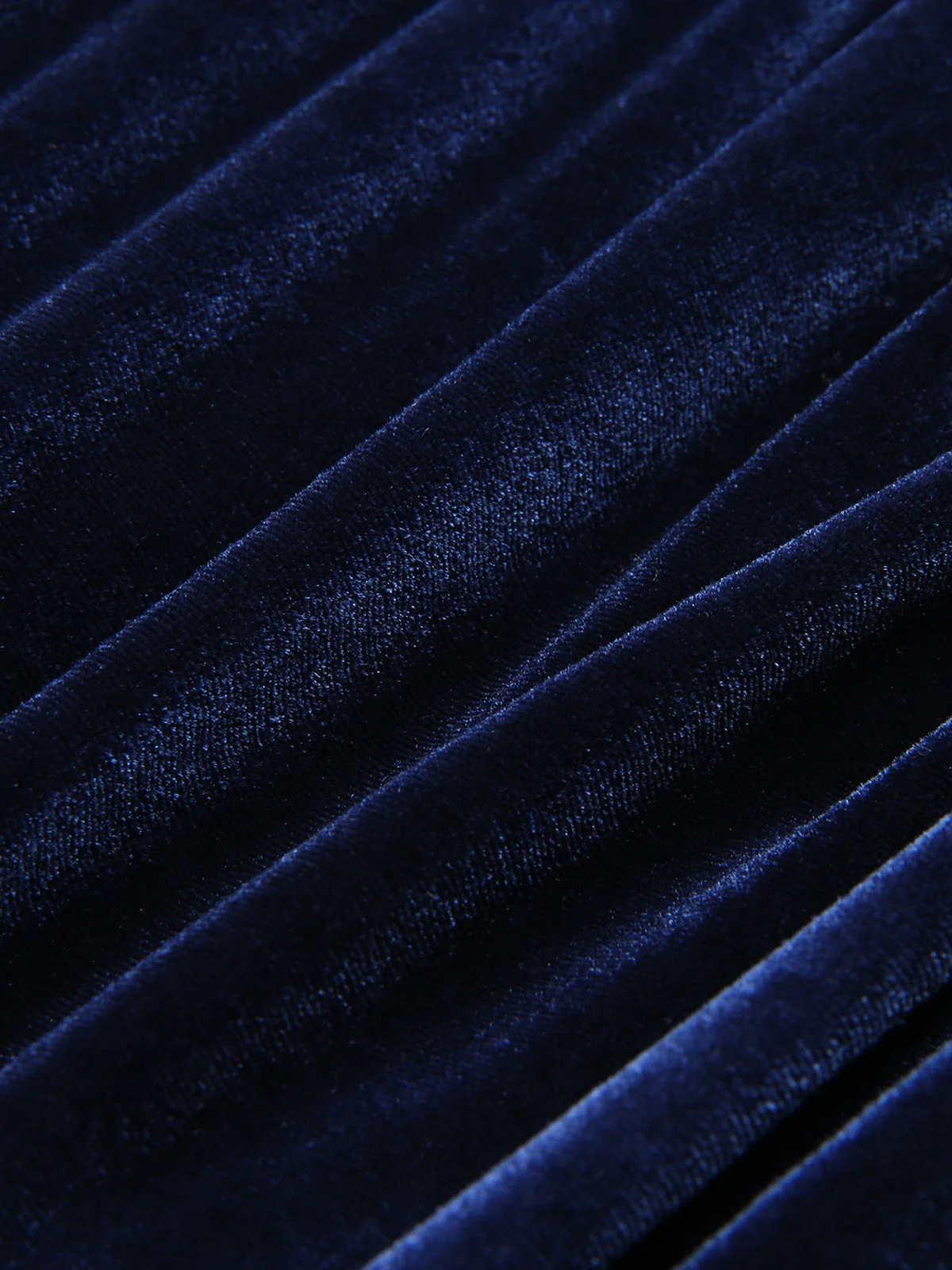 Blue 1960s 3D Butterfly Velvet Pencil Dress - Image 9