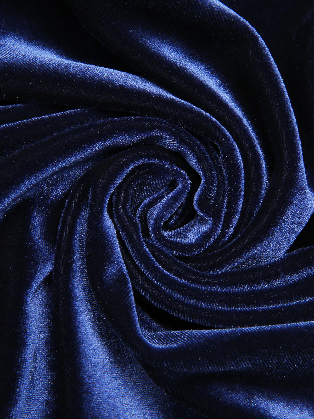 Blue 1960s 3D Butterfly Velvet Pencil Dress - Image 7