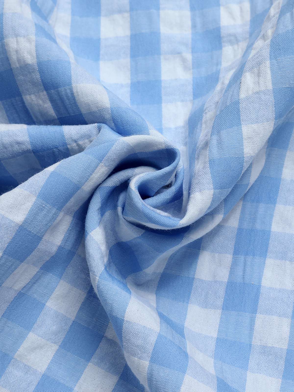 Blue 1960s Plaid BowKnot Skirts - Image 7