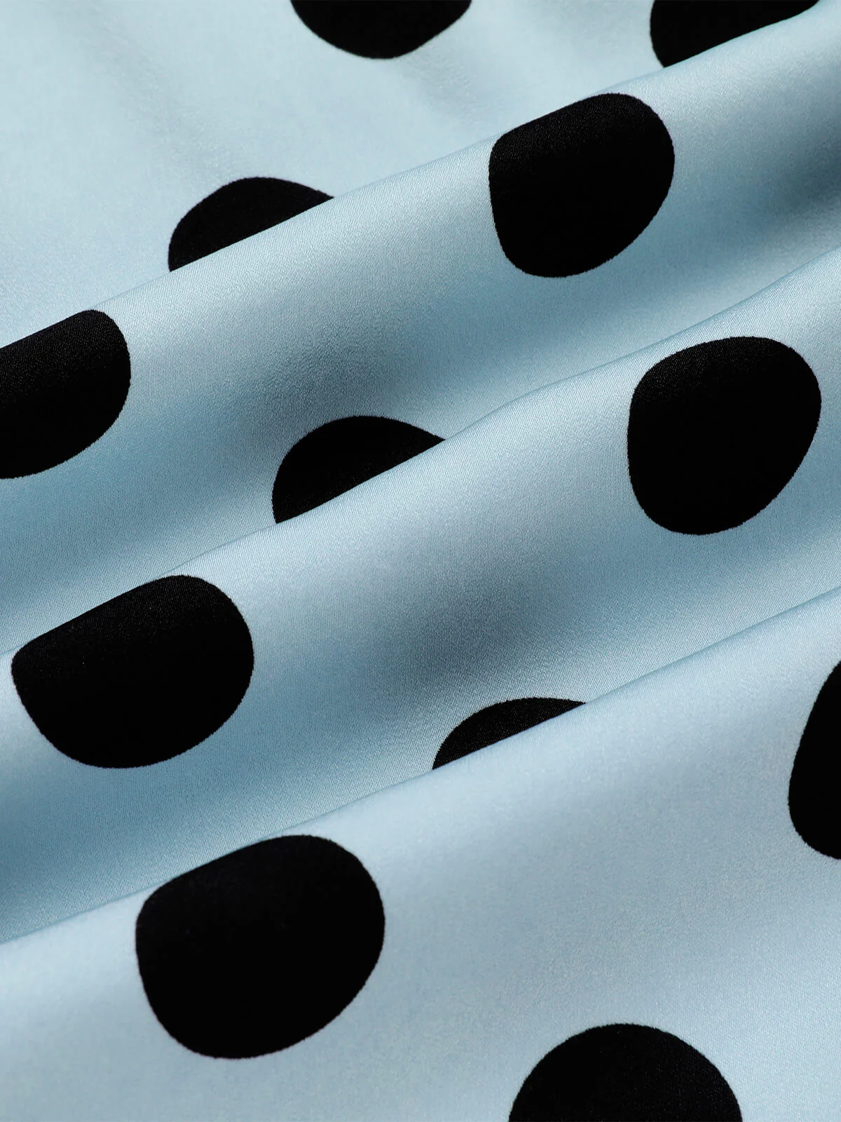 Blue 1960s Polks Dots Pencil Dress - Image 7