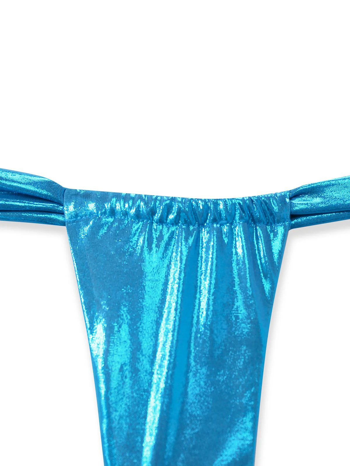 Blue 1970s Shell & Starfish Bikini Set - Image 6