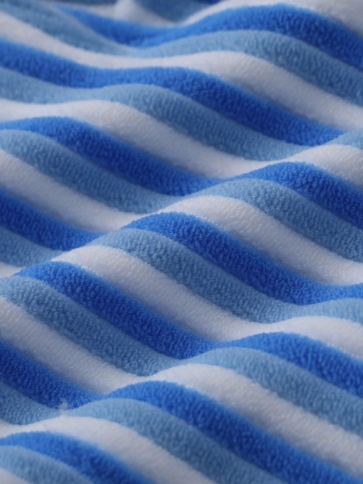Blue & White 1940s Striped Side Tie Tankini Set - Image 7