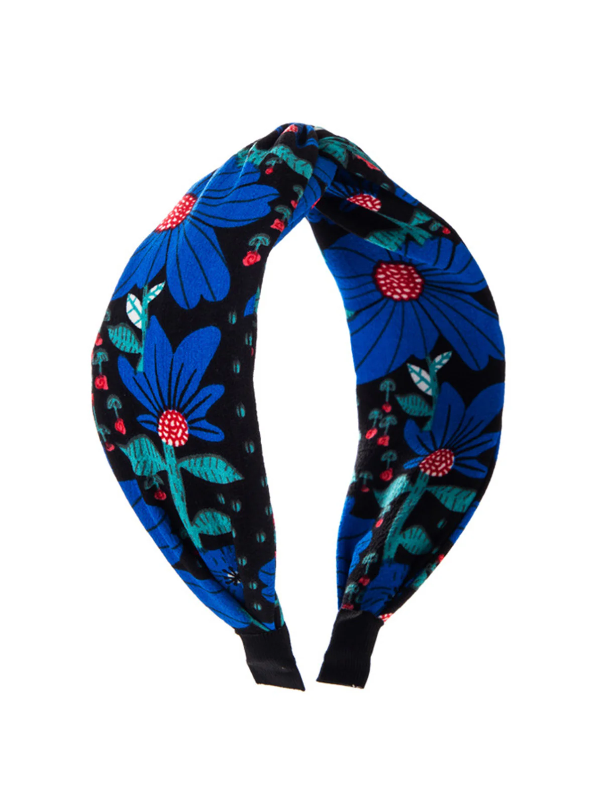 Bohemian Floral Patterned Fabric Headband - Image 3